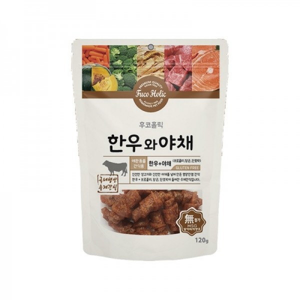 아르깡시엘,후코홀릭 한우와야채 120g