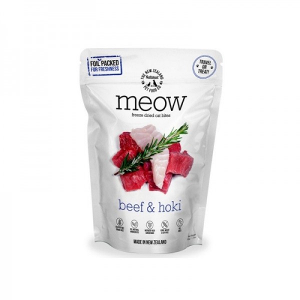 아르깡시엘,먀오 고양이 동결건조 사료 소고기 호키 50g