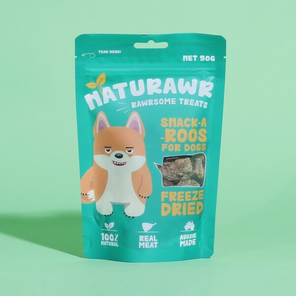 아르깡시엘,내츄로어 강아지 동결건조 간식 에이루스 캥거루 50g