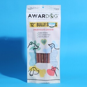 어워드독 불리스틱 강아지 간식 스탠다드 30cm 5p