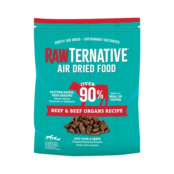 아르깡시엘,로우터너티브 에어드라이 강아지 사료 소고기 454g