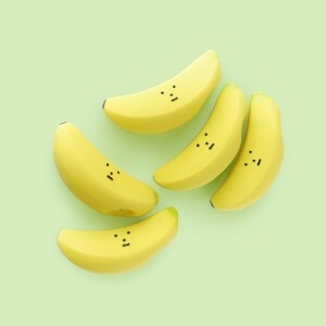 딩독 바나나 - 라텍스 삑삑 토이