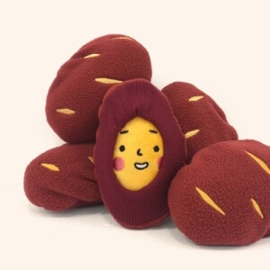 딩독 노즈워크 까먹는 고구마 - 삑삑 간식 장난감