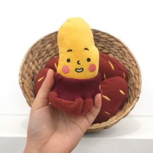 딩독 노즈워크 까먹는 고구마 - 삑삑 간식 장난감