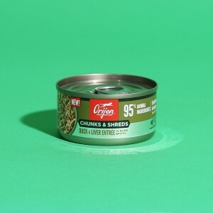 오리젠 캣 고양이 캔 청크 슈레드 덕 리버 캣 85g