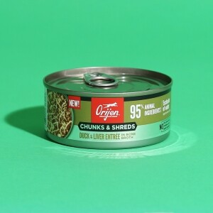 오리젠 캣 고양이 캔 청크 슈레드 덕 리버 캣 155g