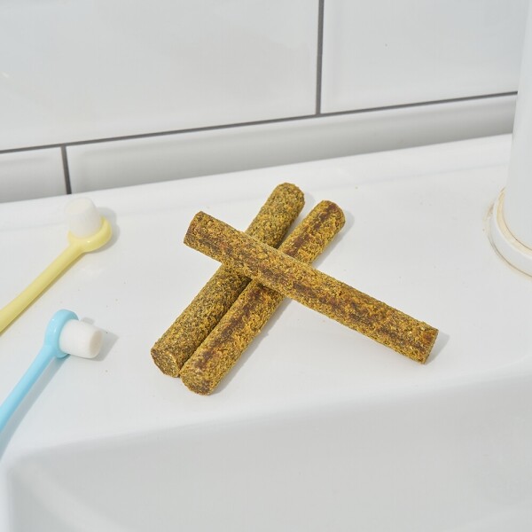 아르깡시엘,도그트릿 강아지 치석제거 껌 치킨 크랜베리 덴탈스틱 283g