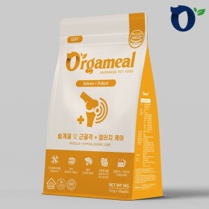 올가밀 소프트 가수분해 강아지 수제 사료 연어+황태 1kg